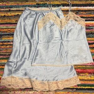 Vintage JCPenney 100% Silk Lingerie Set – Size Medium